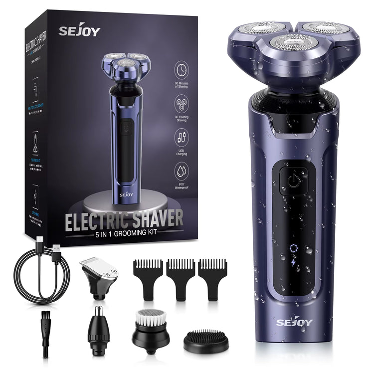Electric Hair Clipper for Men 5 in 1 Electric Nose Hair Trimmer Professional Cutting Machine Rechargalbe