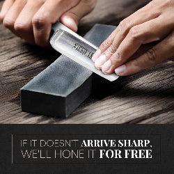 Best Straight Razor - Shave Ready Straight Edge Razor, Japanese Steel + Biblical Wood Straight Razor for Men, Barber Approved Straight Razor, Mens Straight Razor, Leather Case, Close Shave, Great Gift