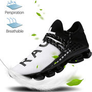 Mens Slip on Road Running Shoes Breathable Lightweight Comfortable Walking Shoes Athletic Gym Tennis Shoes for Men