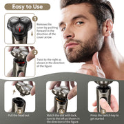 Electric Hair Clipper for Men 5 in 1 Electric Nose Hair Trimmer Professional Cutting Machine Rechargalbe