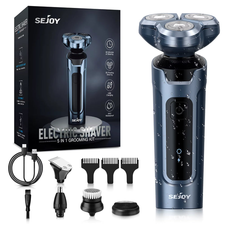 Electric Hair Clipper for Men 5 in 1 Electric Nose Hair Trimmer Professional Cutting Machine Rechargalbe