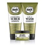 Magic Grooming Beard Butter Pack of 3 for Black Men Softens and Defines Beard