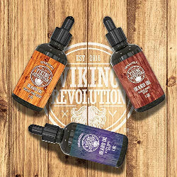 - Beard Oil Conditioner - Natural Beard Oil - Variety Pack Mix Bay Rum, Unscented, Sandalwood, 3 Packs