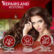 Leave in Conditioner for Curly Hair Frizz Control for Women Men Restores Dry