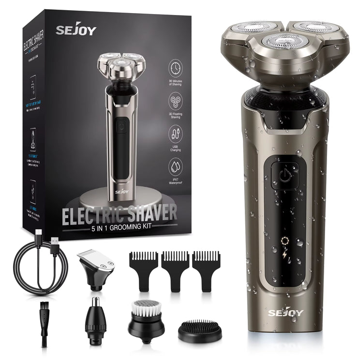 Electric Hair Clipper for Men 5 in 1 Electric Nose Hair Trimmer Professional Cutting Machine Rechargalbe