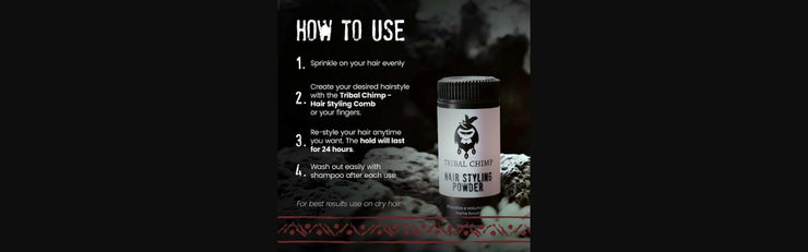 - Hair Styling Powder - 6 PC Set