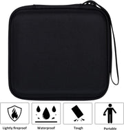 Hard Travel Case Replacement for Wahl Professional 8061-100 8164 5-Star Series Rechargeable Shaver Shaper (Black Case)