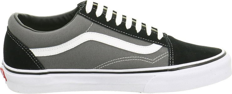 Unisex Old Skool Classic Skate Shoes, Black/Pewter, Men'S 10.5, Women'S 12 Medium