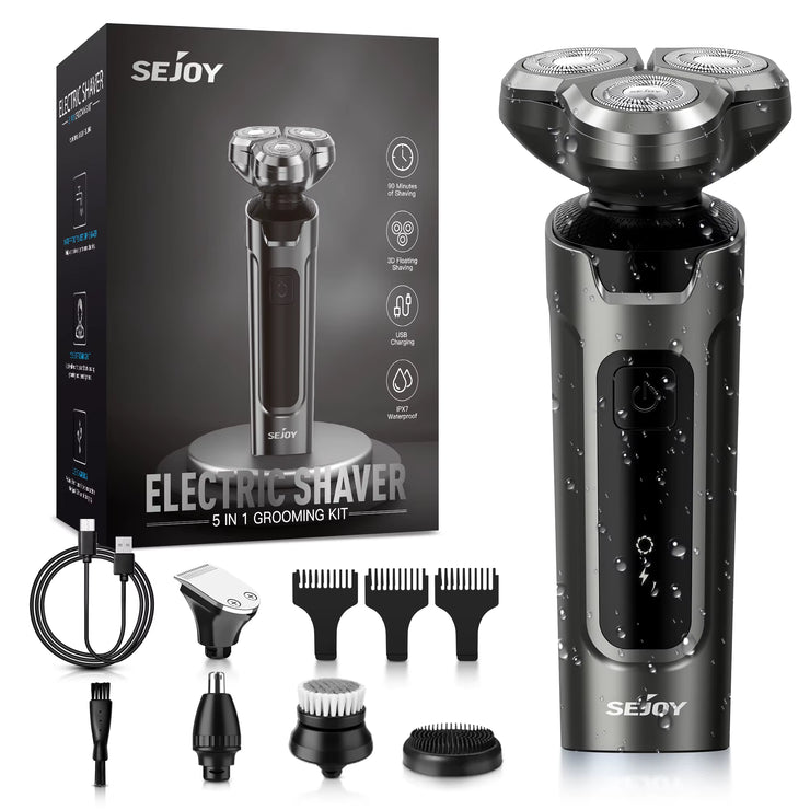 Electric Hair Clipper for Men 5 in 1 Electric Nose Hair Trimmer Professional Cutting Machine Rechargalbe