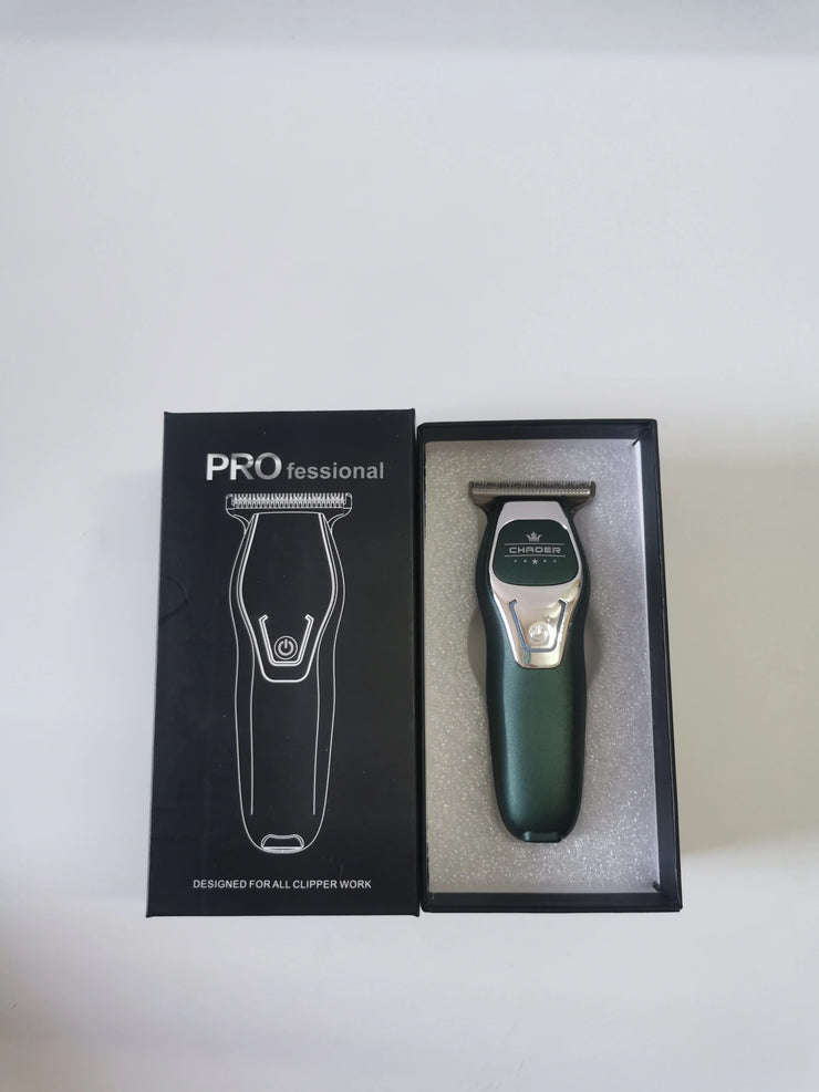 Powerful Professional Hair Trimmer Men 0 MM T Blade Electric Clipper Rechargeable Barber Haircut Machine Beard Trimmer Shaver