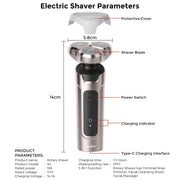 Electric Hair Clipper for Men 5 in 1 Electric Nose Hair Trimmer Professional Cutting Machine Rechargalbe