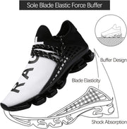 Mens Slip on Road Running Shoes Breathable Lightweight Comfortable Walking Shoes Athletic Gym Tennis Shoes for Men