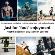 Men'S Athletic Workgear Crew Socks 10 Value Pack Shoe Sizes 6-12