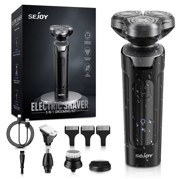Electric Hair Clipper for Men 5 in 1 Electric Nose Hair Trimmer Professional Cutting Machine Rechargalbe