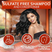 Batana Oil Shampoo and Conditioner Set Thickening Hair Products for Women And