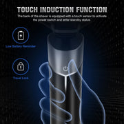 5-In-1 Electric Shaver for Men,Multi-Function Rechargeable Razor with Hair Trimmer, Nose Hair Trimmer,Wet/Dry Use,Cordless,Gray