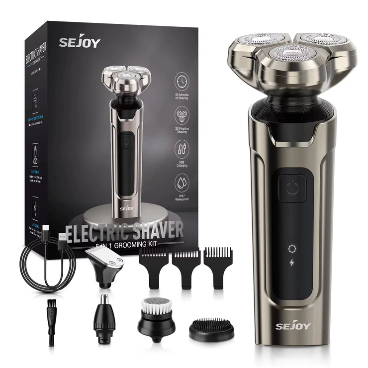 Electric Hair Clipper for Men 5 in 1 Electric Nose Hair Trimmer Professional Cutting Machine Rechargalbe