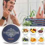Beard Care Kit, Beard Grooming & Trimming Kit for Men Care, Beard Oil & Balm, Beard Wash Soap, Mustache Scissors, Beard Comb & Brush, Valentine'S Day Gift