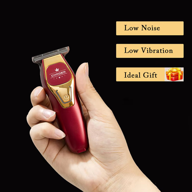 Powerful Professional Hair Trimmer Men 0 MM T Blade Electric Clipper Rechargeable Barber Haircut Machine Beard Trimmer Shaver