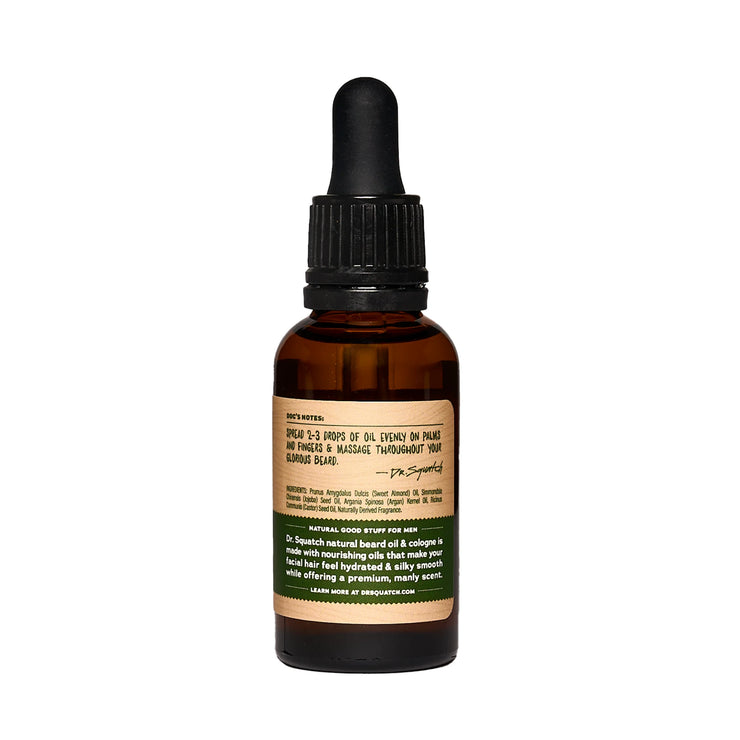 Woodland Pine Natural Conditioning Beard Oil & Cologne for Men, 1 Fl Oz