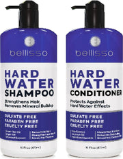 Hard Water Shampoo and Conditioner Set Sulfate Free Hair Care Products For