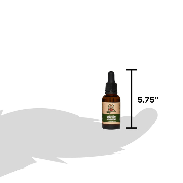 Woodland Pine Natural Conditioning Beard Oil & Cologne for Men, 1 Fl Oz