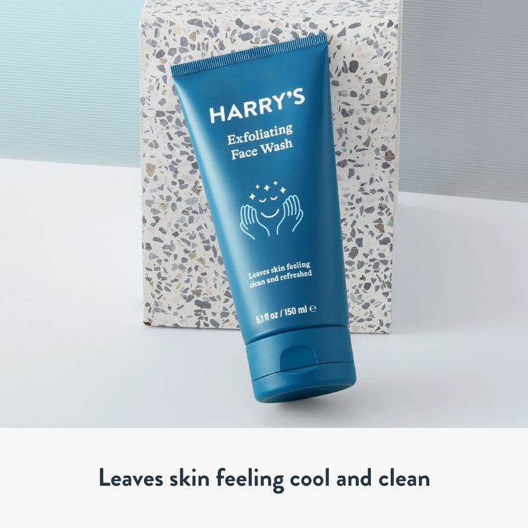 Men'S Exfoliating Face Wash with Peppermint and Eucalyptus, 5.1 Fl Oz